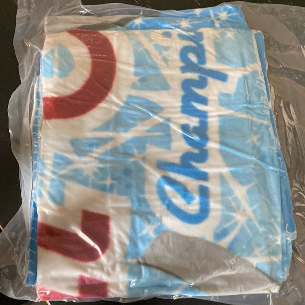 All Out Championships 2025 Blanket - Red, white blue